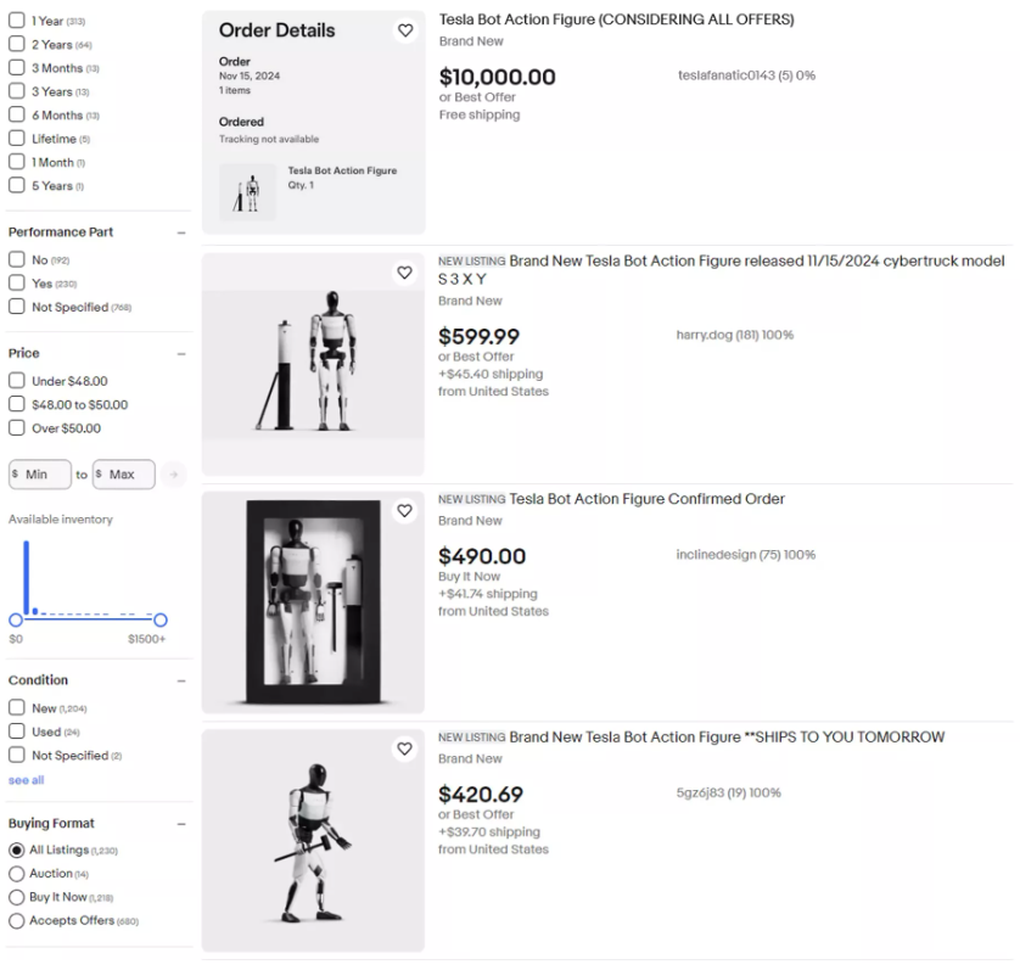 Robot của Tesla cháy hàng, được rao bán lại đắt gấp 250 lần giá gốc - 2